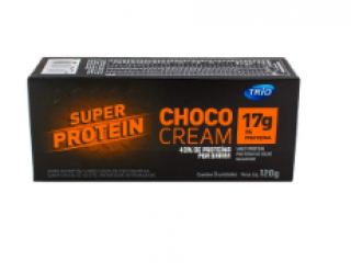 Barra de Proteína Trio Super Protein Choco Cream - 3Unid - Trio Alimentos
